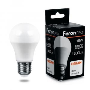 Лампа светодиодная LB-1015  E27 15W 6400K 1300Lm Feron.PRO