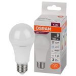 Лампа сд Е27 A60 12W 6500К 960Лм груша матовая LED Value OSRAM