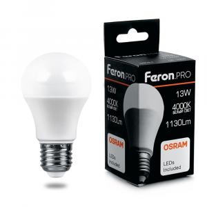 Лампа светодиодная LB-1013  E27 13W 4000K 1130Lm Feron.PRO
