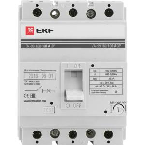 Автоматический выключатель ВА-99 160/160А EKF