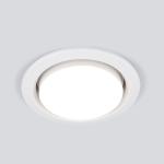 Встраиваемый светильник Circu 1035 GX53 WH белый Elektrostandard
