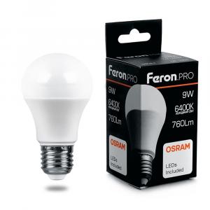 Лампа светодиодная LB-1009  E27 9W 6400K 760Lm Feron.PRO