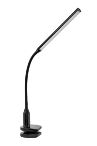 Настольная лампа UL607 7Втдиммер черная струбц.