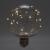 Лампа светодиодная 3W Е27 G95   2700K LB-382 прозрачный Feron