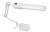 Настольная лампа Дельта+  c АПП белая (с основанием)
