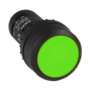 Кнопка SW2C-11 возвратная зеленая EKF