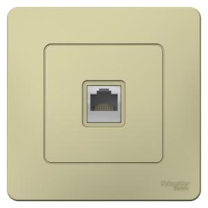 Розетка RJ45 кат.5Е С/У Бежевый Blanca