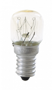 Лампа накаливания Т22 15Вт Е14 220В 300* для духовок Jazzway