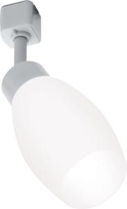Светильник трековый на шинопровод под лампу E14, однофазный, белый, корпус алюминий AL156 Feron
