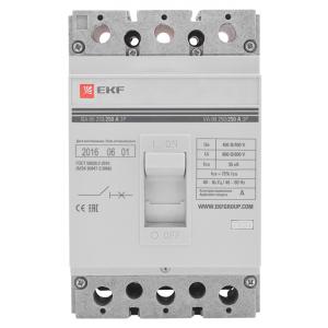 Автоматический выключатель ВА-99 250/200А EKF