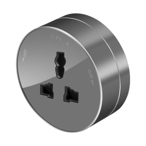 Розетка 1-м.13А/250В Графит MultiTrack Systeme Electric