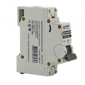 Автоматический выключатель 1P 10А (D) 4,5kA ВА 47-63 EKF PROxima