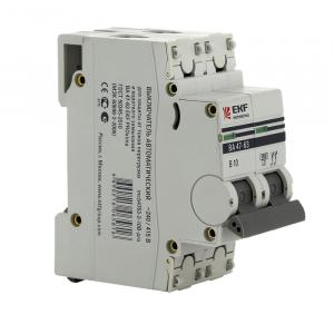 Автоматический выключатель 2P  1А (C) 4,5kA ВА 47-63 EKF PROxima