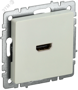 Розетка HDMI С/У Бежевый Brite