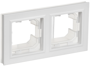 Рамка 2-я IP44 Арктический Белый Brite