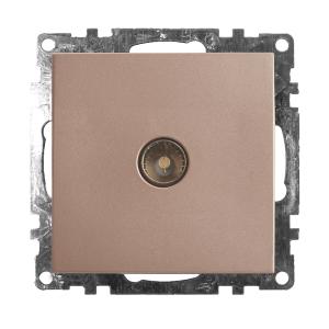 Розетка TV антенна С/У Шампань Катрин