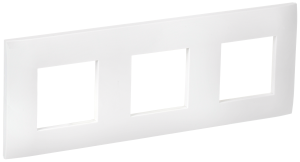 Рамка 3-я Арктический белый Skandy