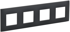 Рамка 4-я Графит Skandy