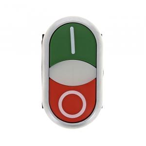 Кнопка LA32HND красно-зеленая "Пуск-Стоп" с подсв EKF