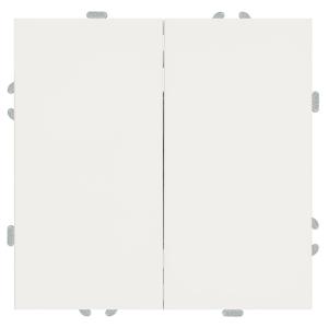 Выключатель 2-кл 10А С/У Белый фарфор Эмили