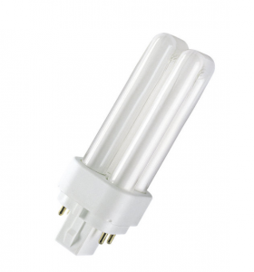 Лампа люминесцентная компактная (КЛЛ)  DULUX D/E 26W/840 G24q-3 OSRAM