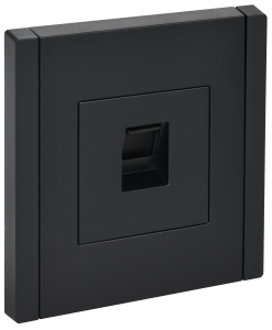 Розетка RJ45 кат.5Е С/У Черный Forte&Piano