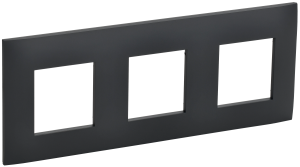 Рамка 3-я Графит Skandy