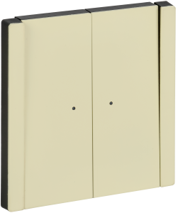 Выключатель 2-кл 10А С/У с индикатором Металл серый сланец Forte&Piano