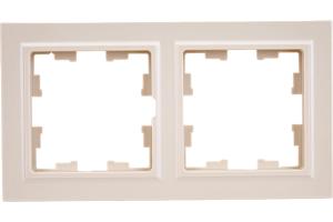 Рамка 2-я Бежевый Brite