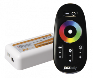 Контроллер для СД ленты RGB 3 канал 12В/24В 216Вт/432Вт 6А ПДУ JazzWay