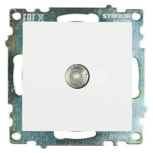 Розетка TV антенна С/У Белый Катрин