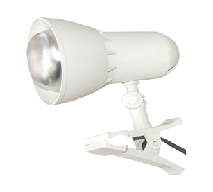 Настольная лампа на прищепке Надежда-1 мини белый 40Вт Е27