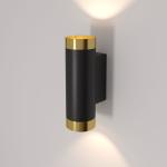 Декоративная подсветка Poli MRL 1016 черный/золото Elektrostandard