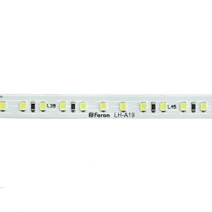 Лента светодиодная стабилизированная 120SMD(2835)/м 8Вт/м 48V 40000*10*1.22мм 3000К, IP20 LS420 Feron