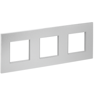 Рамка 3-я Металл серебряный Skandy