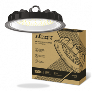 Светильник складской светодиодный LHB-UFO 150Вт 120гр 230В 5000К 15750Лм 105лм/Вт IP65 без пульсации NEOX