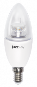 Лампа светодиодная PLED- DIM C37 7w CLEAR 2700K 520Lm E14 230/50  Jazzway