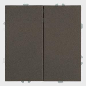 Выключатель 2-кл 10А С/У Антрацит Эмили