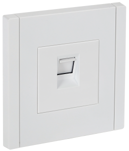 Розетка RJ45 кат.6 С/У Белый Forte&Piano