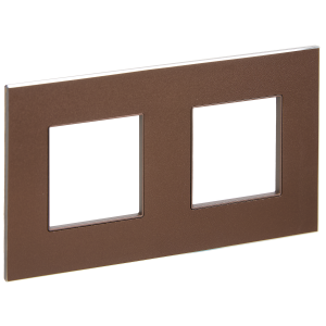 Рамка 2-я Металл шоколад Skandy