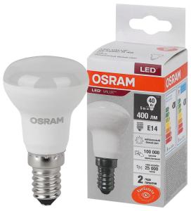Лампа сд R39 Е14  5W 4000К 400Лм рефлектор матов LED Value OSRAM
