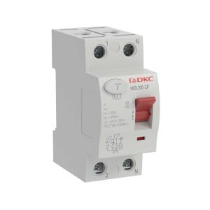 УЗО 2P 63A 30mA ВДТ MAX MDL100 тип АС DKC YON max