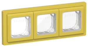 Рамка 3-я IP55 Желтый Карри FLITE