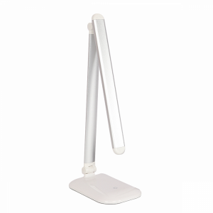 Настольный светодиодный светильник TL-222WS бел/серебро, металл., димм., 6Вт