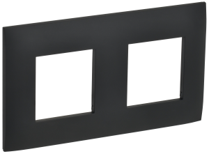 Рамка 2-я Графит Skandy