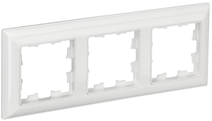 Рамка 3-я Белый/ Белый Brite