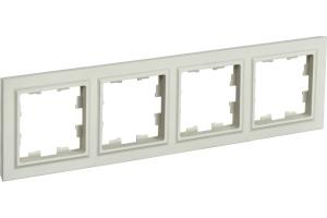 Рамка 4-я Бежевый Brite