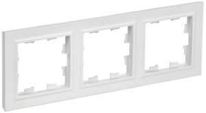 Рамка 3-я Арктический Белый Brite