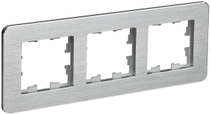 Рамка 3-я Металл Алюминий RE AL Brite