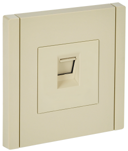 Розетка RJ45 кат.5Е С/У Ваниль Forte&Piano